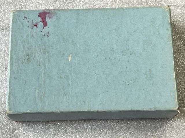 48) Tatty Original 1930s-WW2 Attractive Card Box Marked Handkerchiefs For The Air Force by Forsyth — image 3