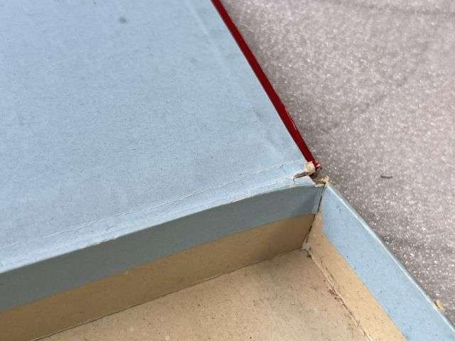 48) Tatty Original 1930s-WW2 Attractive Card Box Marked Handkerchiefs For The Air Force by Forsyth — image 4