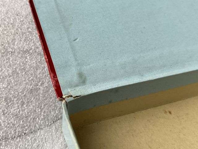 48) Tatty Original 1930s-WW2 Attractive Card Box Marked Handkerchiefs For The Air Force by Forsyth — image 5