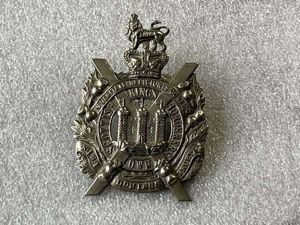 50) Excellent Original Victorian Kings Own Scottish Borderers White Metal …