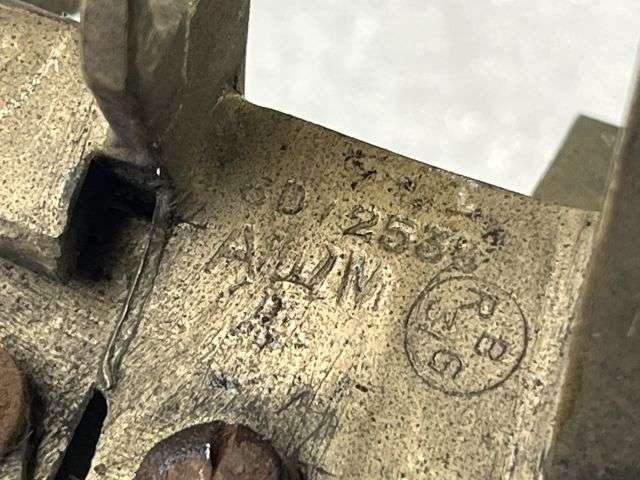 58) Good Original WW2 AM Marked Solid Brass RAF Aircraft Gun Ammo Belt Reloading Tool — image 7