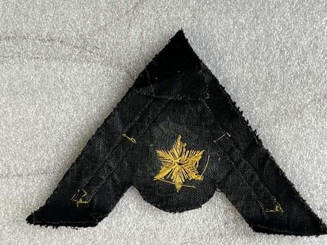 60) Good Original WW1 WW2 Royal Navy Chief Petty Officer Apprentice Rank Stripe — image 2