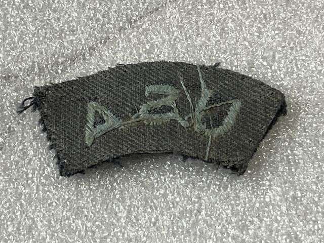 25) Excellent Original Early WW2 Uniform Removed RAF Nationality Shoulder Title To The USA — image 2