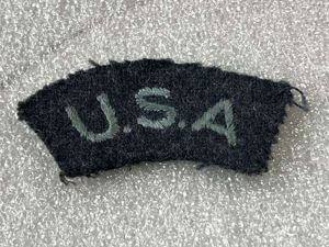 25) Excellent Original Early WW2 Uniform Removed RAF Nationality Shoulder …