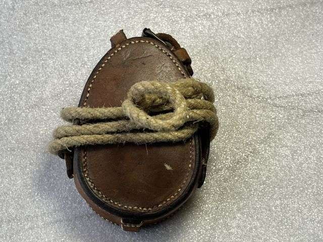 14) Nice Original WW1 British Officers Verner's Pattern VIII Compass Dated 1918 & Leather Case Dated 1918 — image 16