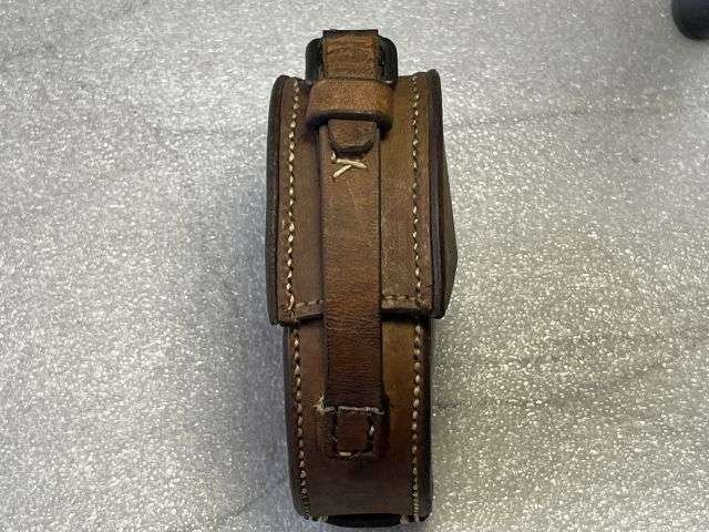 14) Nice Original WW1 British Officers Verner's Pattern VIII Compass Dated 1918 & Leather Case Dated 1918 — image 20