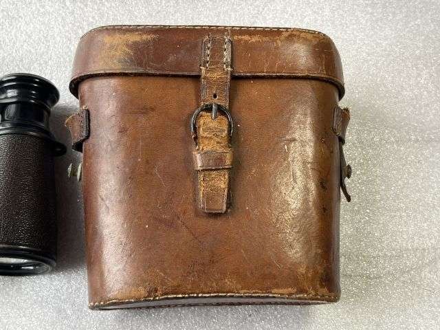 15) Excellent Original WW1 British Army Officers Small Field Glasses and Case Both Named to Guinness 2/22 London Regiment — image 29