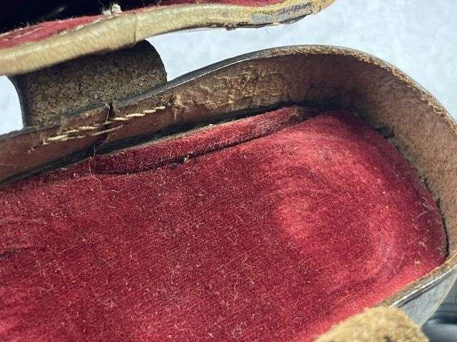 15) Excellent Original WW1 British Army Officers Small Field Glasses and Case Both Named to Guinness 2/22 London Regiment — image 3