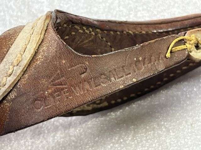 20) Excellent Original WW2 Royal Navy Sail makers Palm Protector Dated 1944 — image 2