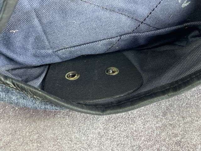 6) Mint Unissued Dusty WW2 Pat? RAF & ROC Issue Blue Grey Beret 22F/870 Dated 1948 — image 3