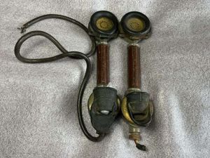 102) Nice Early WW1? Royal Navy High Quality Telephone Handsets …