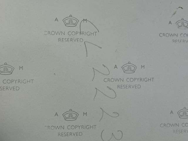 103) Interesting Original WW2 RAF Official Photograph Of Officers During The Planning Of D-Day — image 2