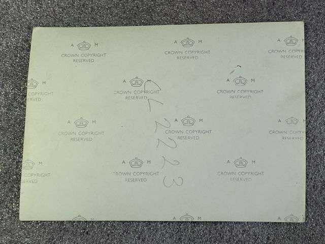 103) Interesting Original WW2 RAF Official Photograph Of Officers During The Planning Of D-Day — image 3