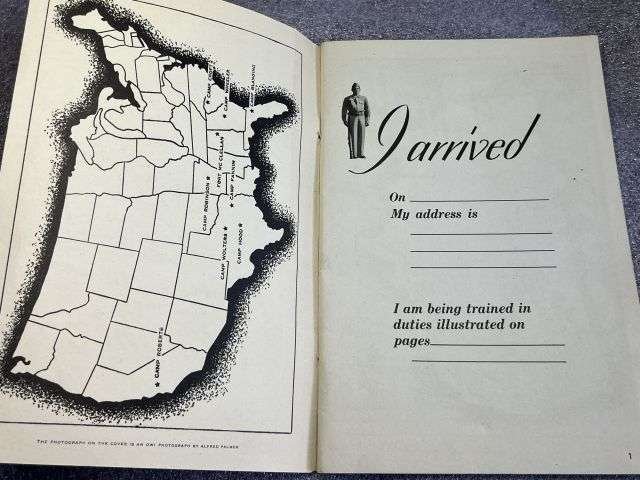 73) Excellent Original WW2 US Army IRTC Manual I Am A Doughboy — image 17