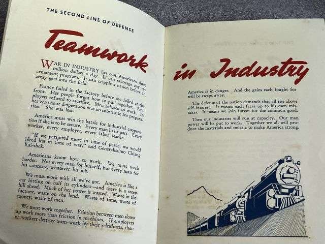 75) Excellent Original WW2 US Patriotic Pamphlet You Can Defend America 1941 — image 10
