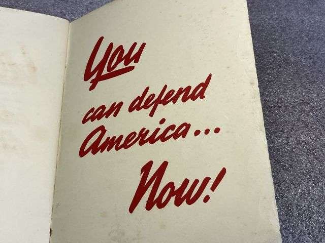 75) Excellent Original WW2 US Patriotic Pamphlet You Can Defend America 1941 — image 5