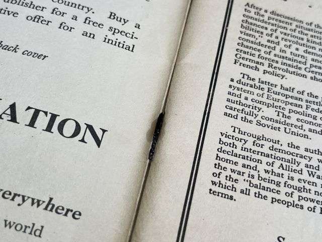 76) Good Original WW2 British Patriotic Pamphlet This England 1940. Illustrated By Low. — image 11