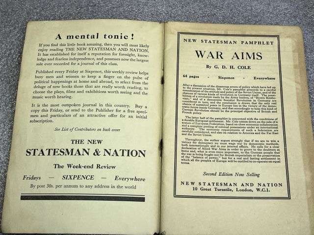 76) Good Original WW2 British Patriotic Pamphlet This England 1940. Illustrated By Low. — image 12