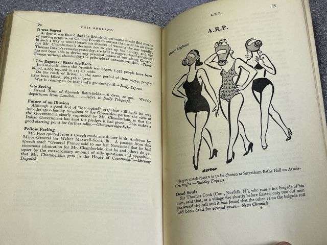 76) Good Original WW2 British Patriotic Pamphlet This England 1940. Illustrated By Low. — image 4