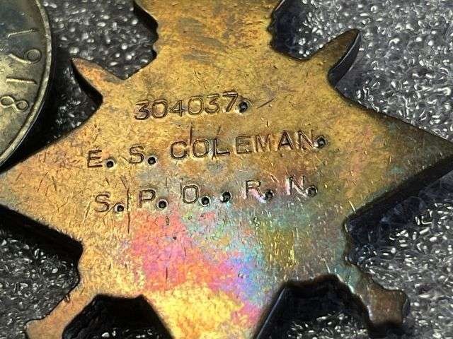 86) Excellent WW1 British Full Size Medal Sets To 3 Brothers. Royal Navy, Hampshire Regiment & Royal Engineers — image 25