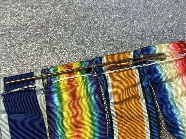 86) Excellent WW1 British Full Size Medal Sets To 3 Brothers. Royal Navy, Hampshire Regiment & Royal Engineers — image 26