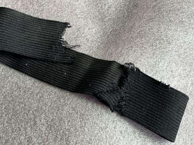 52) Good Original Dirty Used WW1 WW2 Royal Navy Officers Bullion Cap Badge — image 2