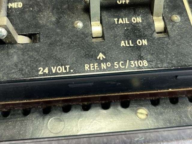 55) Excellent Boxed Unissued RAF Lighting Control/Signal Panel 5C/3108 Lancaster ETC Signalling Box — image 8