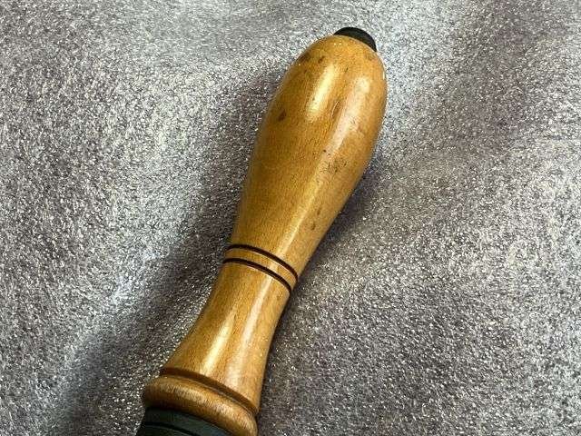 56) Excellent Original WW2 Home Front ARP Issue All Clear Gas Alarm Bell In Dirty As Found Condition — image 3