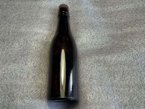 69) Interesting Original WW2 British Brown Beer Bottle With War …