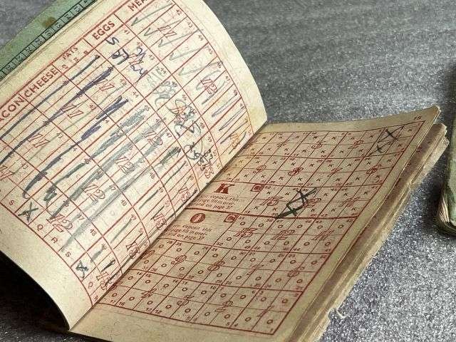 34) Interesting Pair of WW2 Child Ration Books 1944-45 , 1945-45 To G.S.Walker 10 Witheridge Pl, Hele, Nr Ilfracombe — image 12