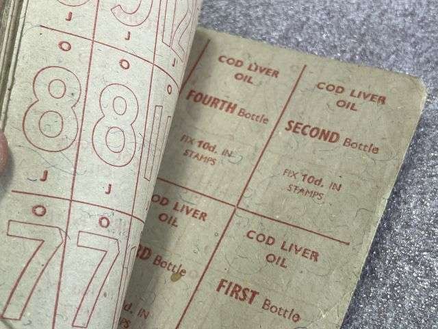 34) Interesting Pair of WW2 Child Ration Books 1944-45 , 1945-45 To G.S.Walker 10 Witheridge Pl, Hele, Nr Ilfracombe — image 2