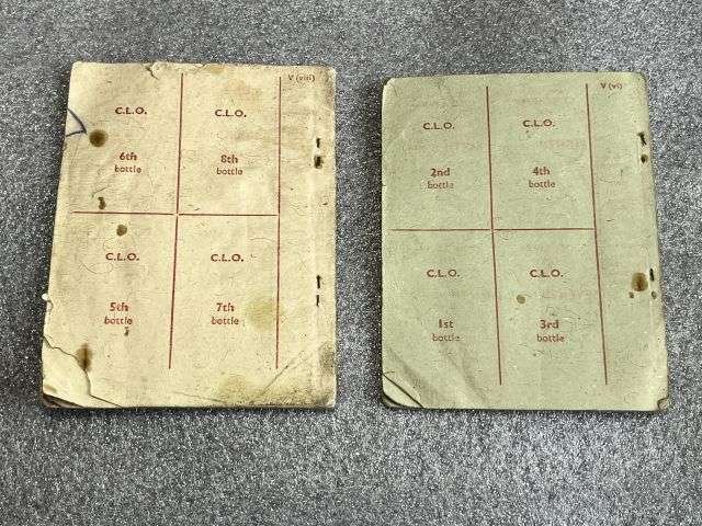 34) Interesting Pair of WW2 Child Ration Books 1944-45 , 1945-45 To G.S.Walker 10 Witheridge Pl, Hele, Nr Ilfracombe — image 3