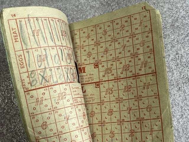 34) Interesting Pair of WW2 Child Ration Books 1944-45 , 1945-45 To G.S.Walker 10 Witheridge Pl, Hele, Nr Ilfracombe — image 6