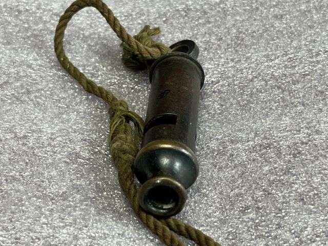 37) Excellent Original 1920s – 30s The Boy Scouts Whistle Maker Marked J.F&S — image 2
