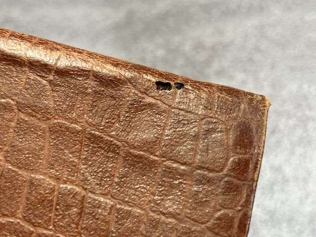 40) Good Original WW2 British Home Front? Telephone Message Pad. Complete & Dated 1944 — image 3