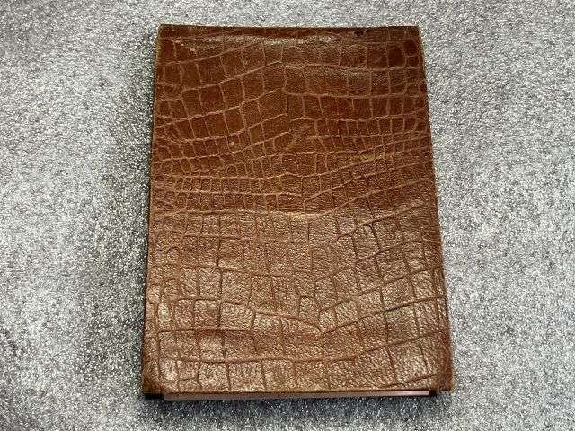 40) Good Original WW2 British Home Front? Telephone Message Pad. Complete & Dated 1944 — image 4