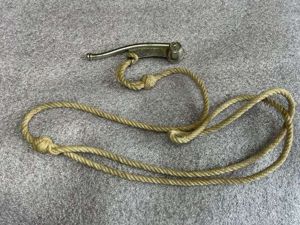 41) Excellent Clean Original Victorian Royal Navy Bosuns Call Whistle …