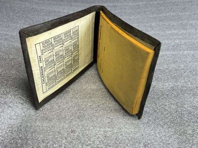 45) Nice Original WW2 1944 Dated British Home Front? Telephone Message Pad. Complete — image 4