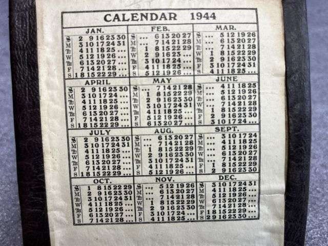 45) Nice Original WW2 1944 Dated British Home Front? Telephone Message Pad. Complete — image 7