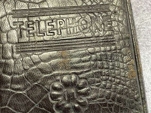 45) Nice Original WW2 1944 Dated British Home Front? Telephone Message Pad. Complete — image 9