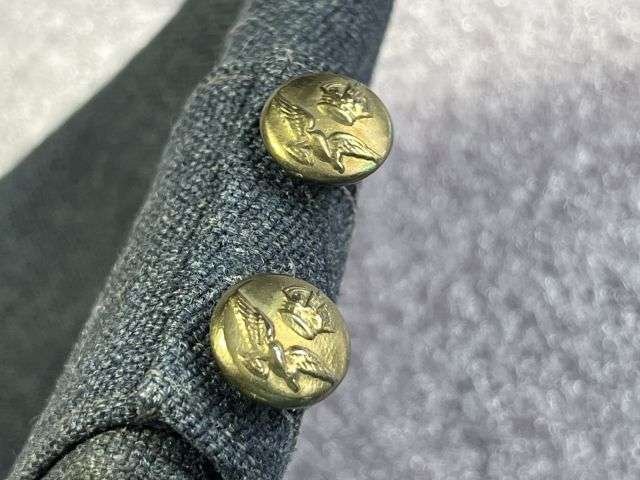 23) Good Original WW2 RAF Officers Issue Field Service Cap Size 7 ¼ — image 5