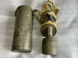 3) Excellent Original Pre WW2 French Civilian Issue TP-38 Gas …