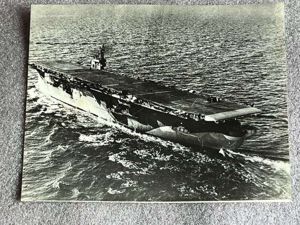 116) Interesting Original WW2 Official Photograph Of HMS Battler