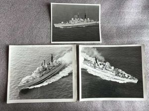 120) Interesting Set of 3 Original Large Official Photographs Of …
