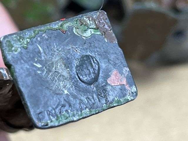 122) Set of 9 Vintage Original J.Hill & Co Lead Soldiers — image 11