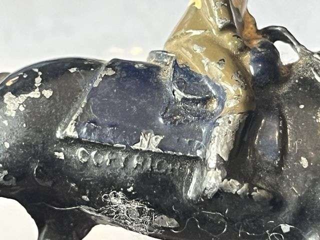 124) Set of 2 Vintage Original Lead Soldiers On Horse Back By Johillco — image 5