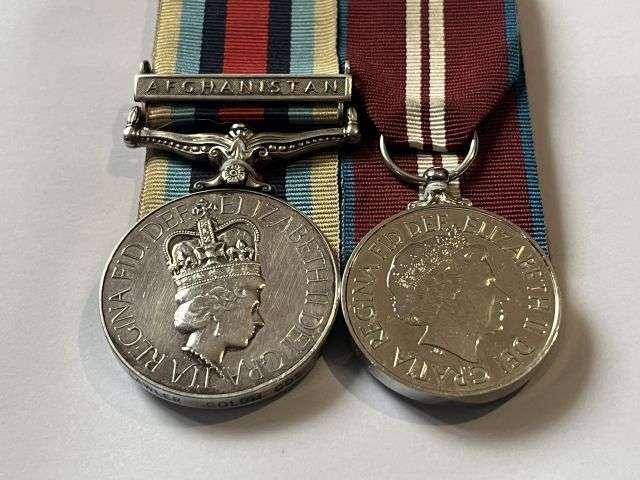 130) Excellent Original British Army Coldstream Guards Afghanistan Operational Service Medal & Queens Diamond Jubilee Medal — image 16