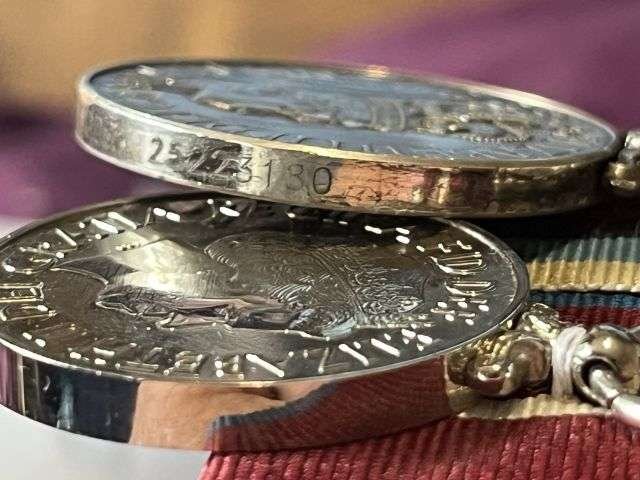 130) Excellent Original British Army Coldstream Guards Afghanistan Operational Service Medal & Queens Diamond Jubilee Medal — image 3