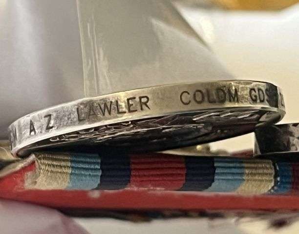 130) Excellent Original British Army Coldstream Guards Afghanistan Operational Service Medal & Queens Diamond Jubilee Medal — image 4