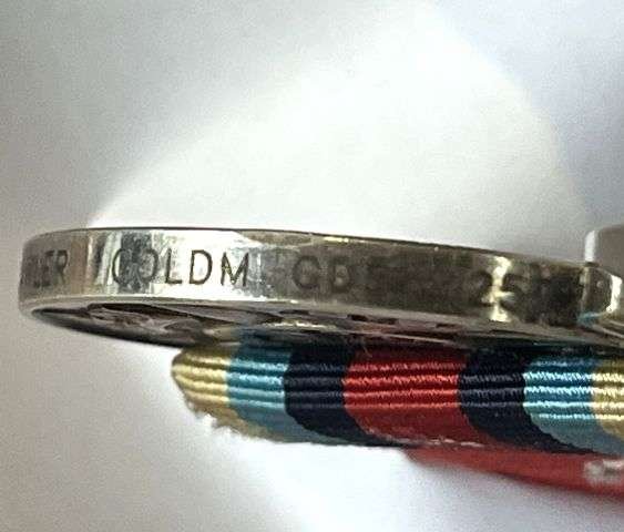 130) Excellent Original British Army Coldstream Guards Afghanistan Operational Service Medal & Queens Diamond Jubilee Medal — image 7